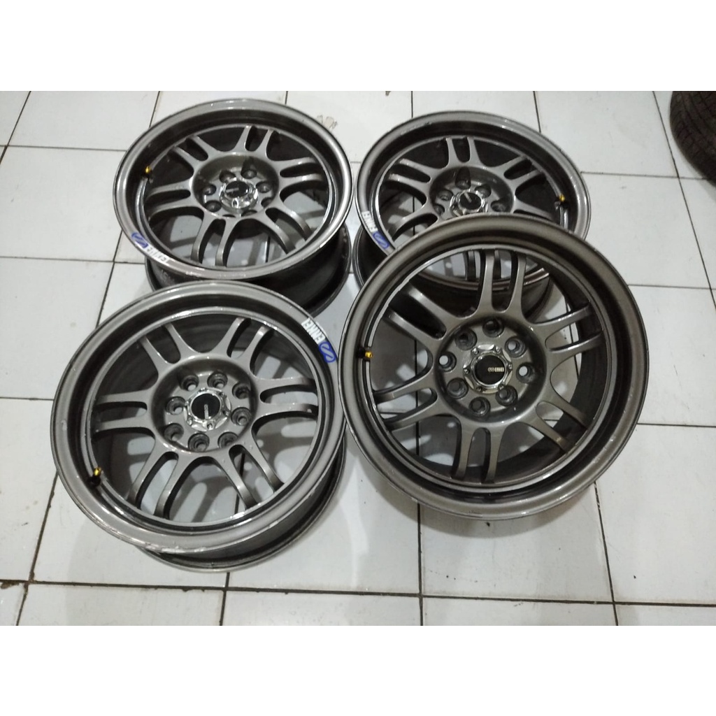 velg seken bekas rpf ring 15x6,5 pcd 4x100 4x114 seken bekas murah geratis ongkir