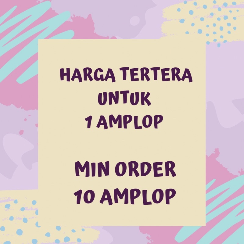 AMPLOP LEBARAN  (HARGA PERAMPLOP)/AMPLOP LEBARAN/AMPLOP UNIK/AMPLOP ANGPAO LEBARAN MURAH