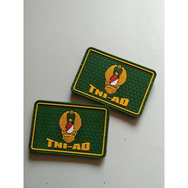 PATCH RUBBER LOGO TNI AD