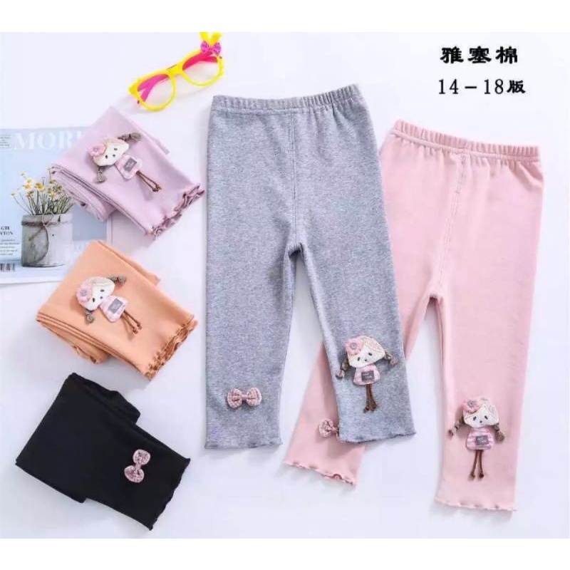 Legging Anak Perempuan IMPORT Leging Anak Import 6 bulan - 9 Tahun Legging anak Bawahan Anak Perempuan