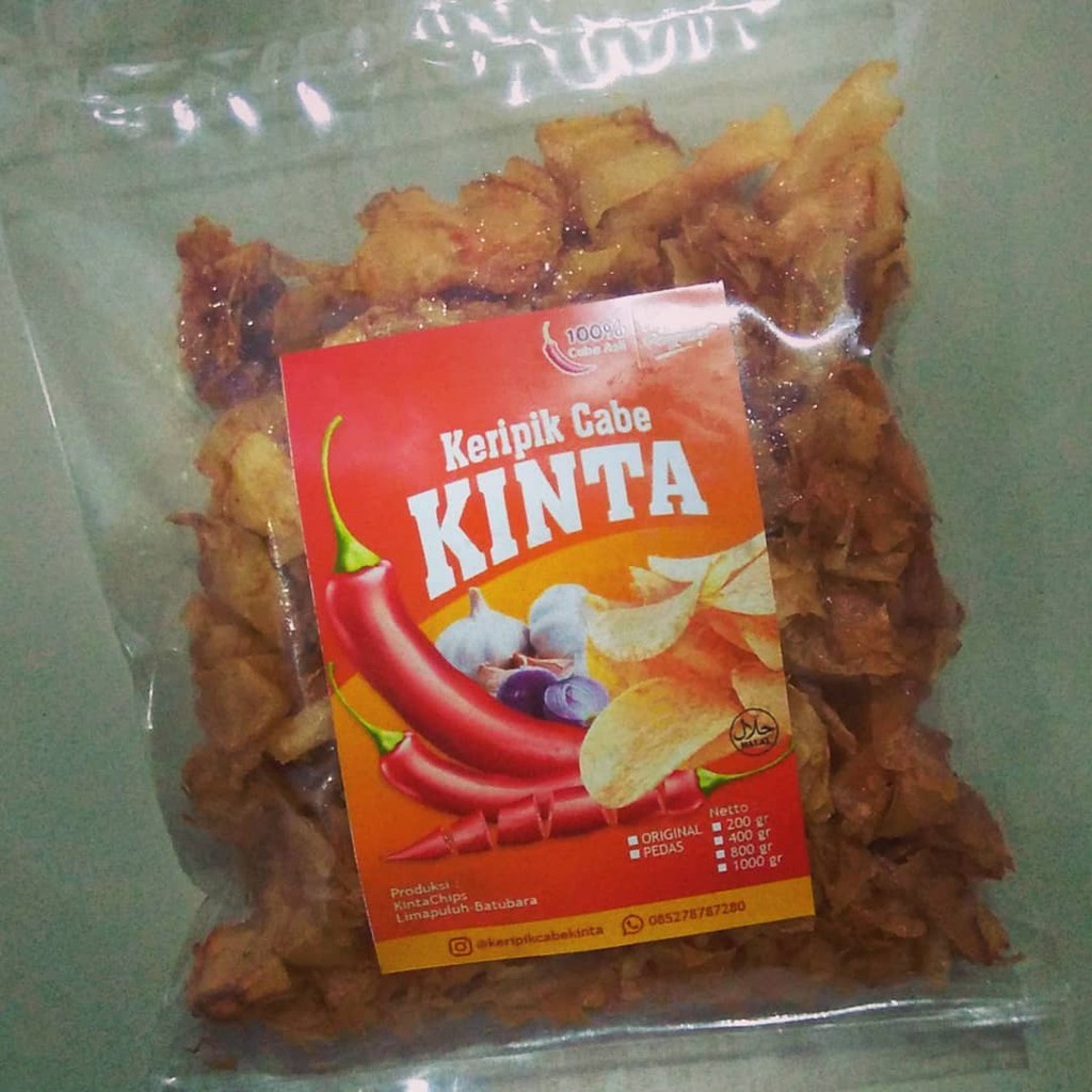

Keripik Cabe Kinta 200gr