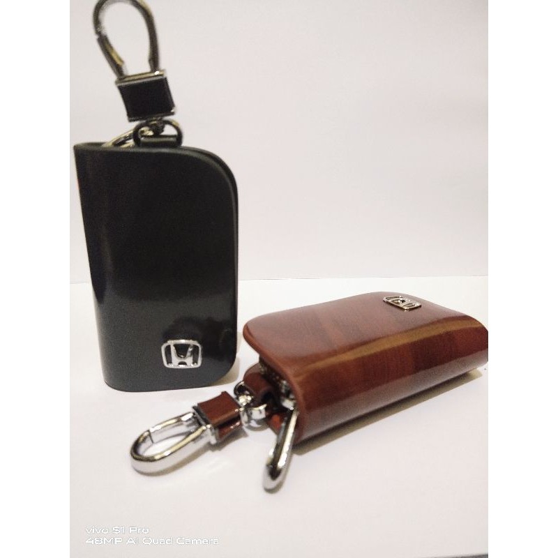 dompet gantungan kunci mobil impor motif kilap corak bisa