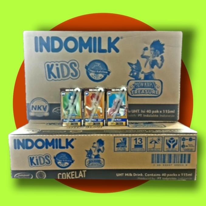 

BAYAR DITEMPAT Susu Indomilk Kids 115 ml 1 karton isi 40 pcs Rasa Coklat