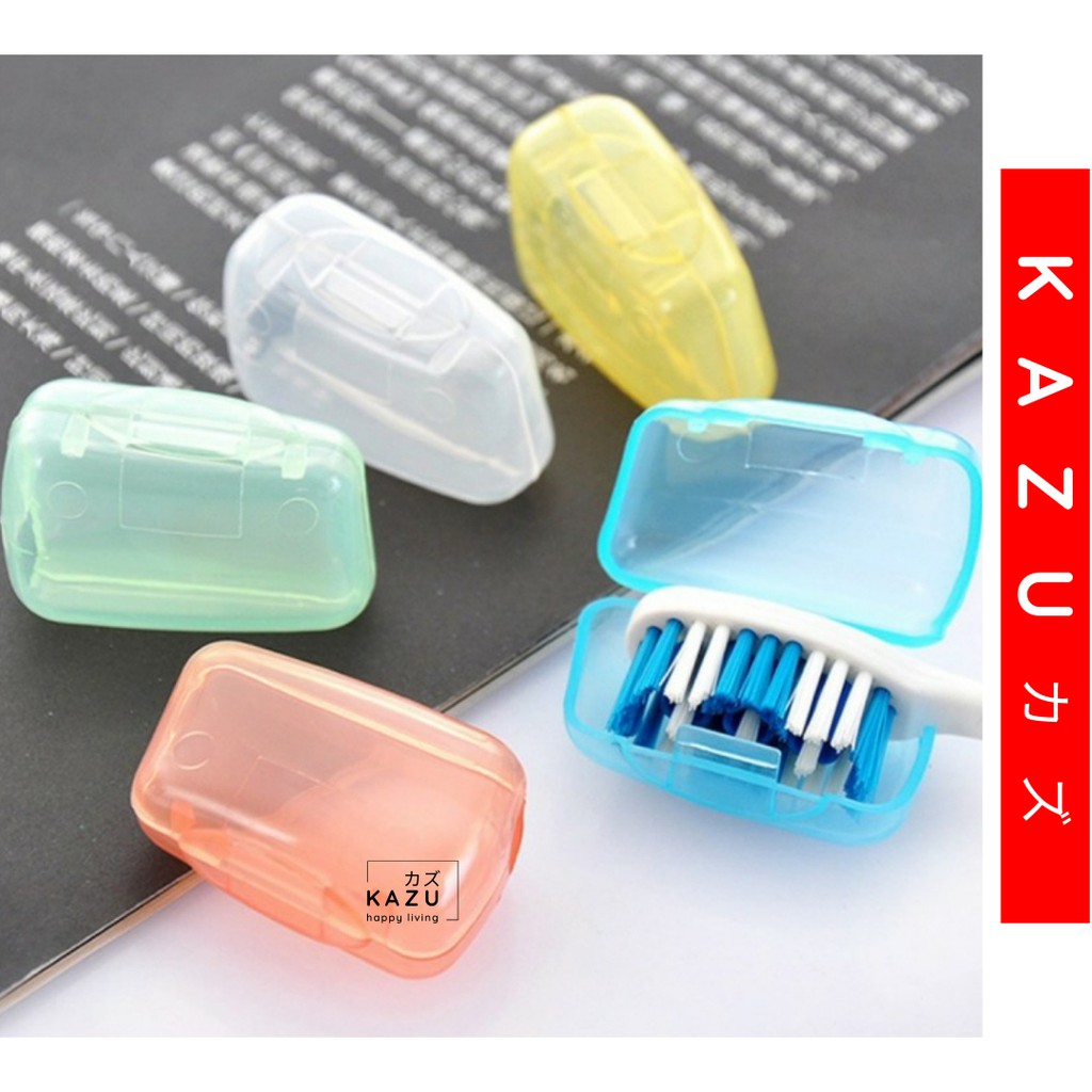 KAZU KHL210 Tutup Sikat Gigi Penyimpanan Penutup Toothbrush Cover Cap