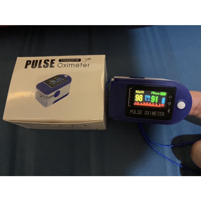 Oxymeter Fingertip Pulse LK 88 (bonus baterai)