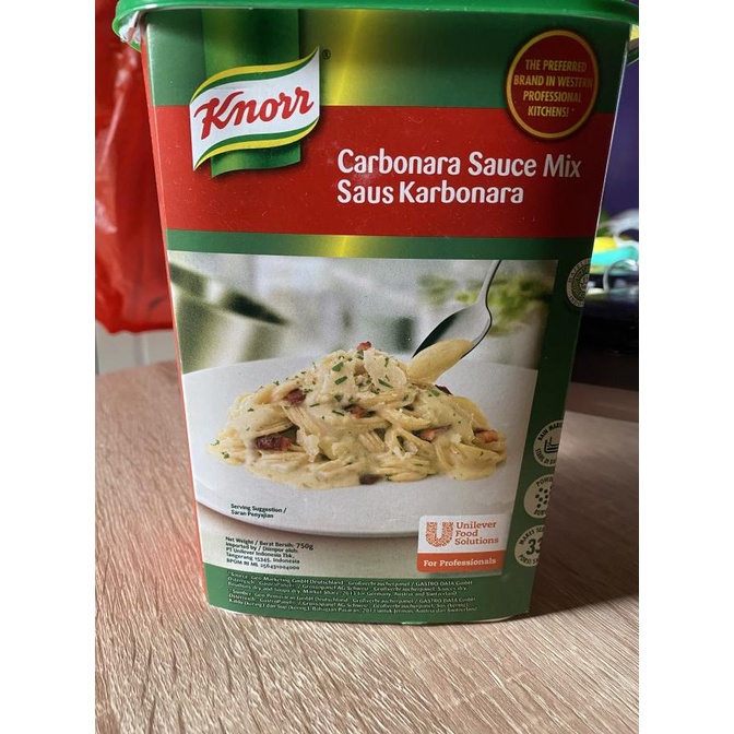 

@#@#@#] knorrr carbonara sauce mix 750gram