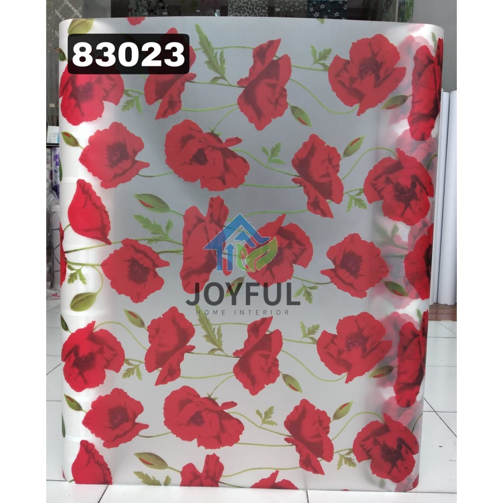 (TERMURAH!!) Stiker Kaca Film Jendela Motif 90cmX100cm·High Quality