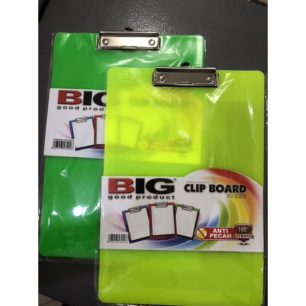 

Clipboard Folio Big/Papan Dada/Papan Ujian/Papan Jalan