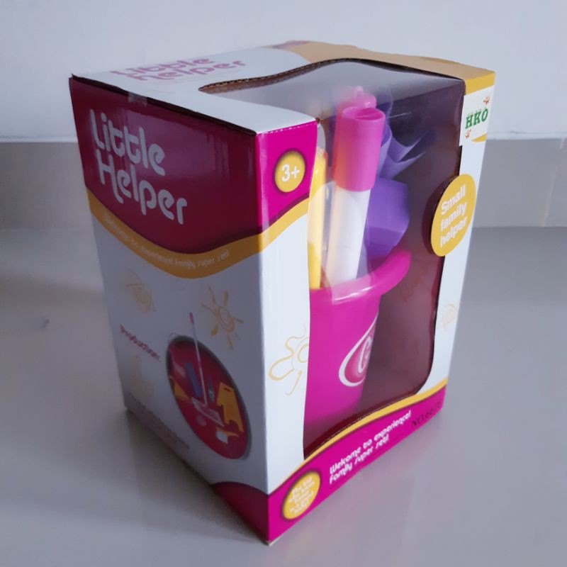 Mainan Paker Alat Kebersihan - Little Helper Clean Set Anak Edukatif