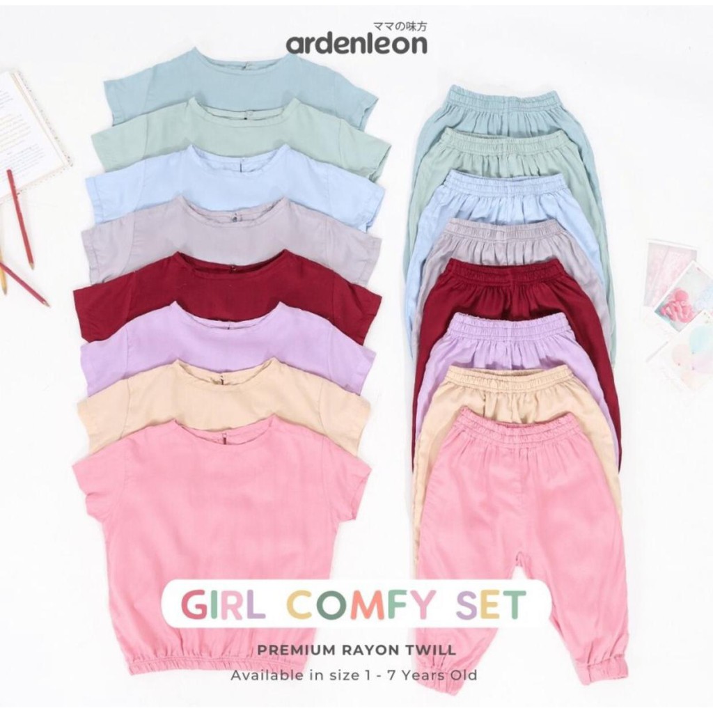 ARDENLEON Girl Comfy Set