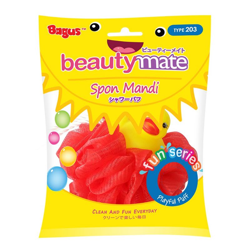 Bagus Shower Puff/ Spon mandi  Beauty mate 203,201