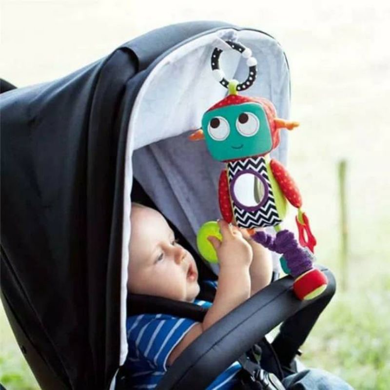 Mainan Gantung Sensori Edukasi Bayi Stroller Tempat Tidur Box Bayi Boneka Lilit Spiral Gantungan Fulcolor Hitam Putih Car Seat Kado Sensory Bayi Lahir Newborn