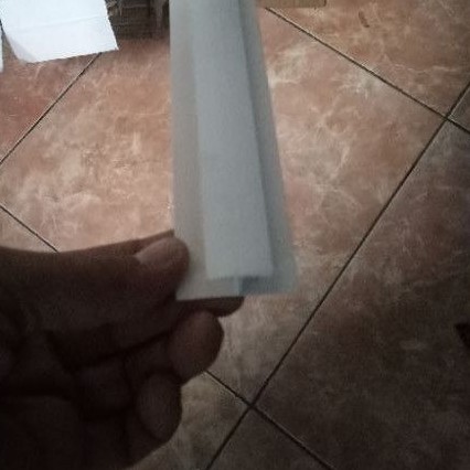 Lis sambung putih plafon pvc