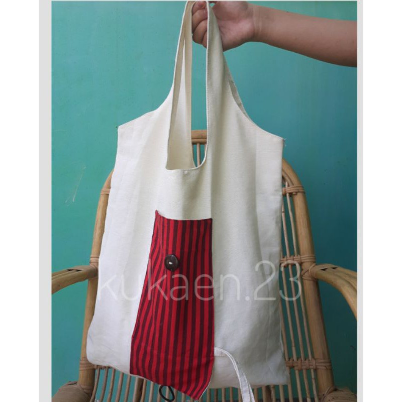 Tas Belanja Lipat Tote Bag Blacu Tas Belanja kainTas Belanja Go Green Tas Belanja Pengganti Kresek