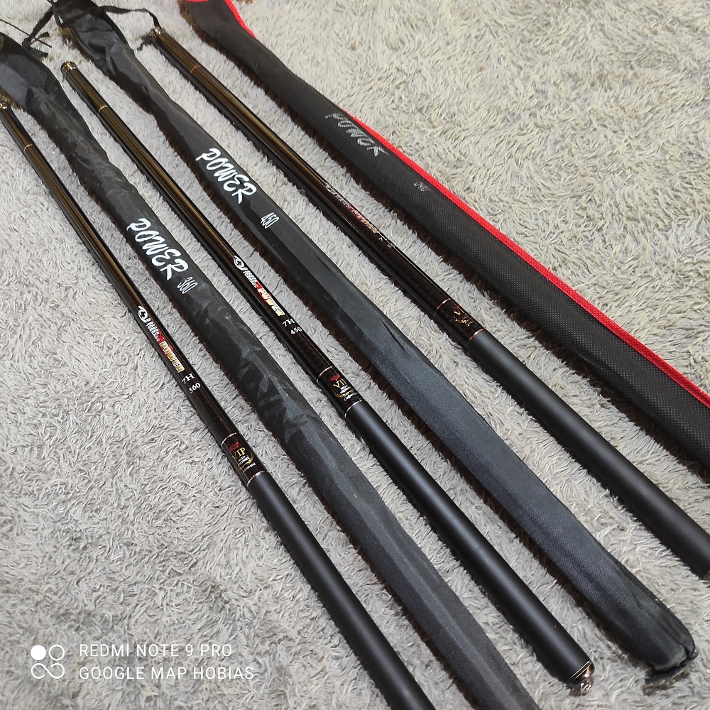 joran pancing tegek VIP dragon power 360. 450. 540