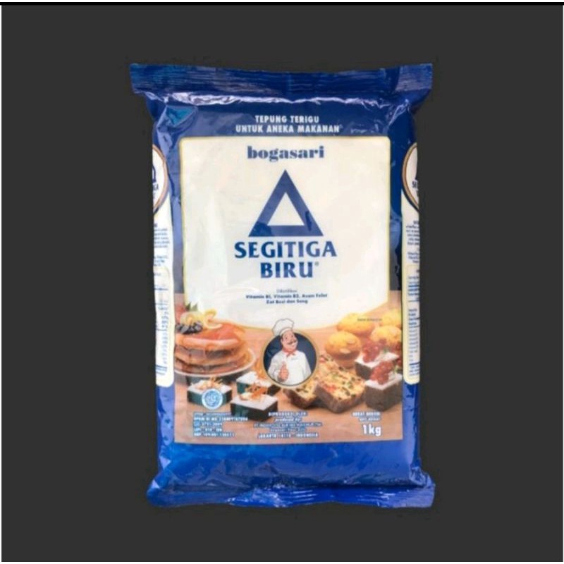 

Tepung Terigu Segitiga Biru Kemasan Premium 1kg