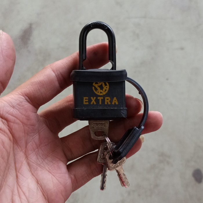 Gembok jaket karet 30mm chaoying murah bagus