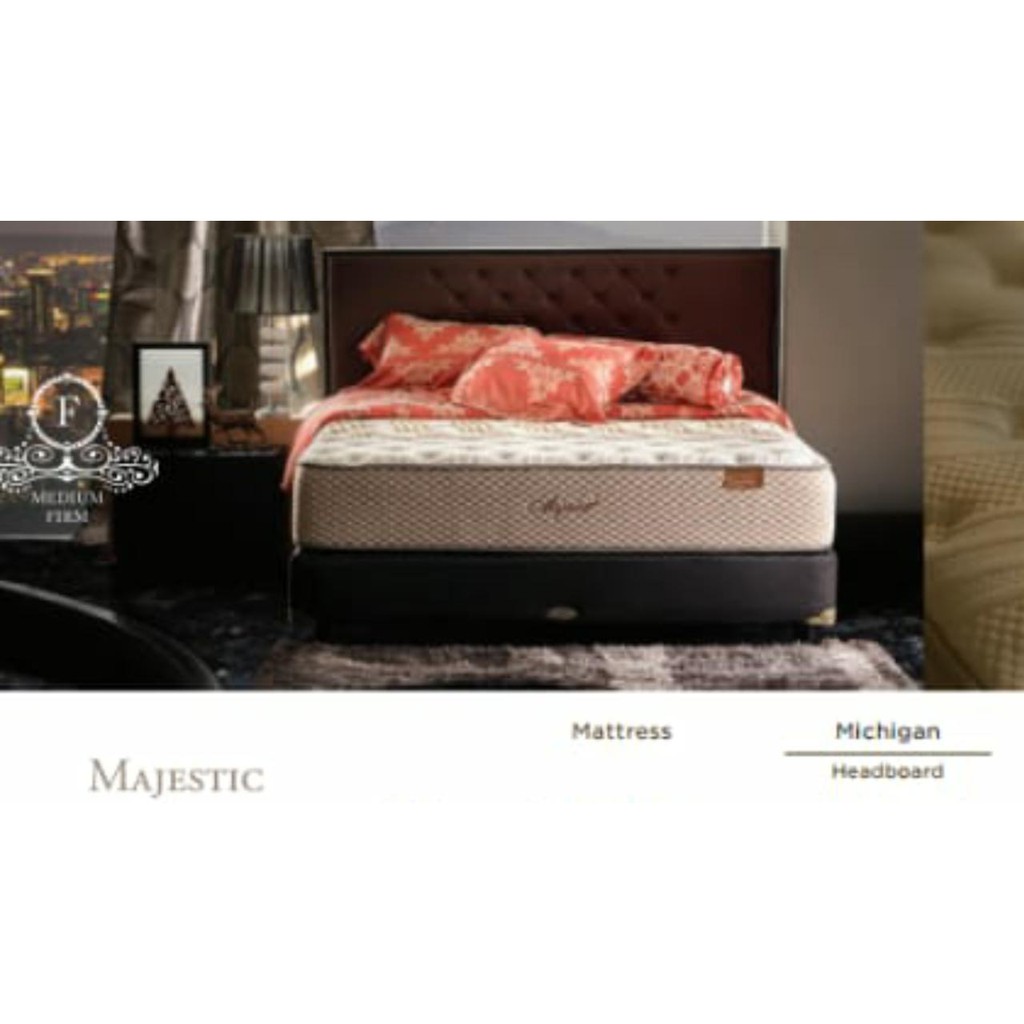 Springbed Lady Americana Majestic Kasur Lady Americana Mattress Only Shopee Indonesia