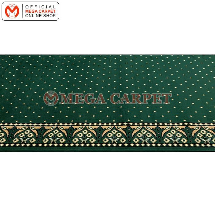 Sajadah Roll / Karpet Masjid / Karpet Mushola Bintik Hijau