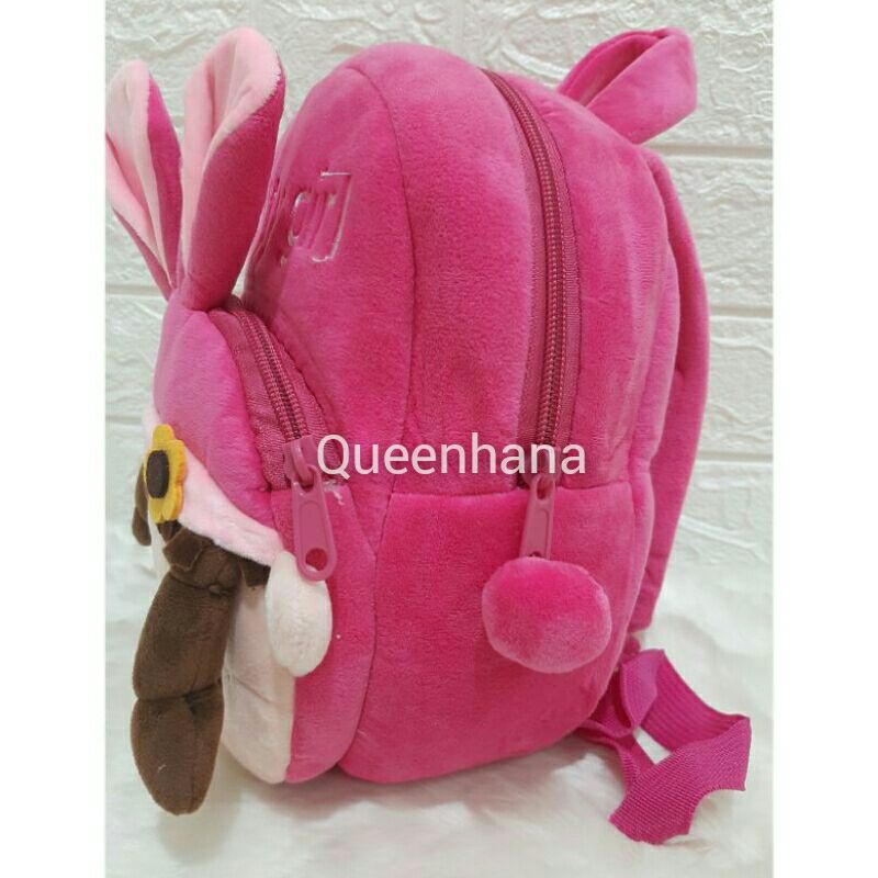 Tas Ransel Depan Resleting M Tas Ransel Boneka Karakter