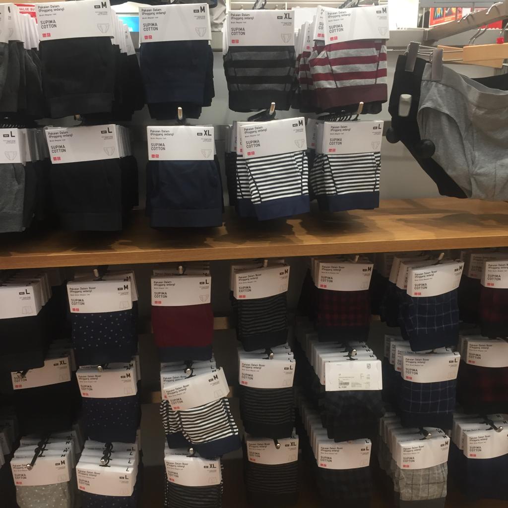 UNIQLO MEN Pakaian Dalam Boxer Supima Cotton