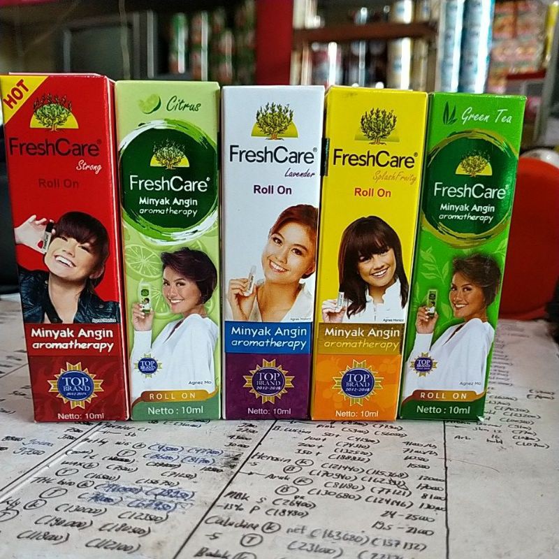 freshcare minyak angin roll on 10ml per pcs.