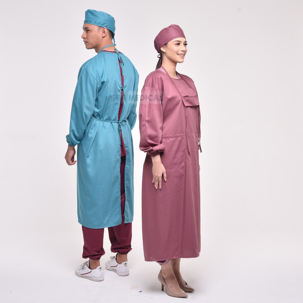 Jual Surgical Gown Toyobo APD Gown Gown Medis Surgical Gown All Size