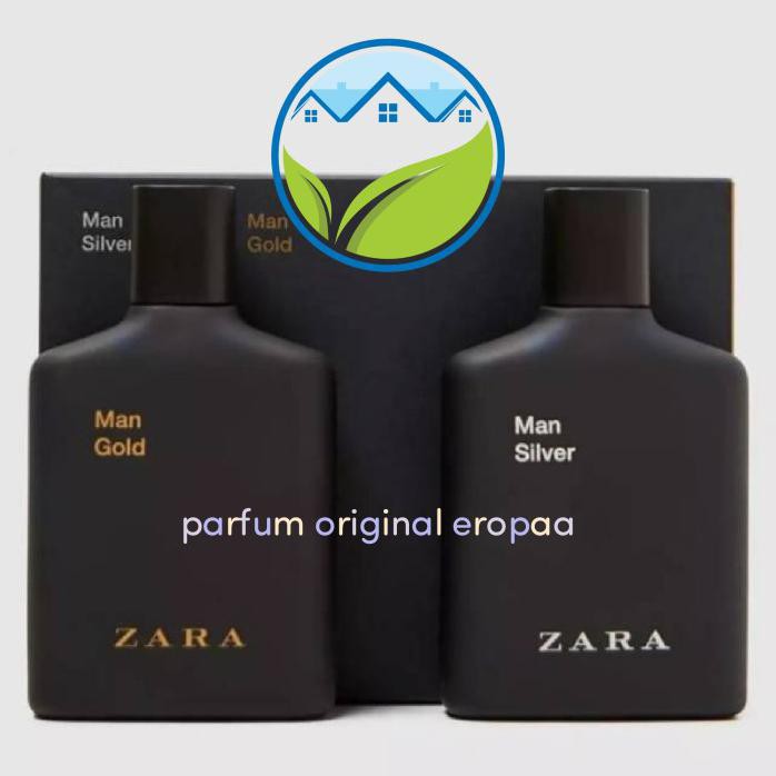 PARFUM ORIGINAL ZARA MAN SILVER + ZARA MAN GOLD 100 ML - PARFUM PRIA