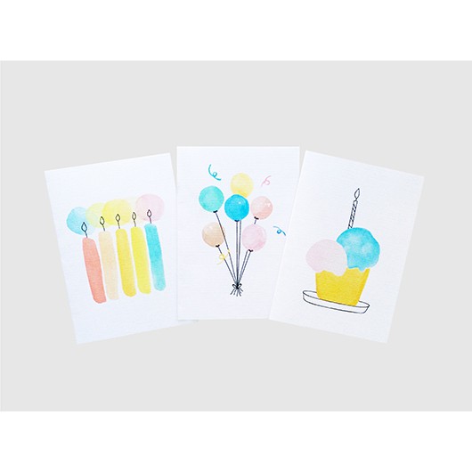 

Peekmybook - Watercolor Birthday Cards