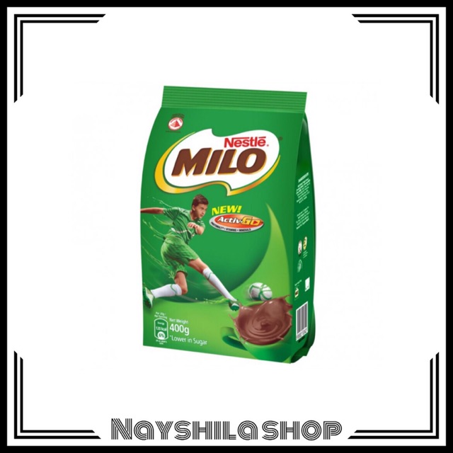 

Nestle Milo Activ-Go Singapore Refill Pack 400g