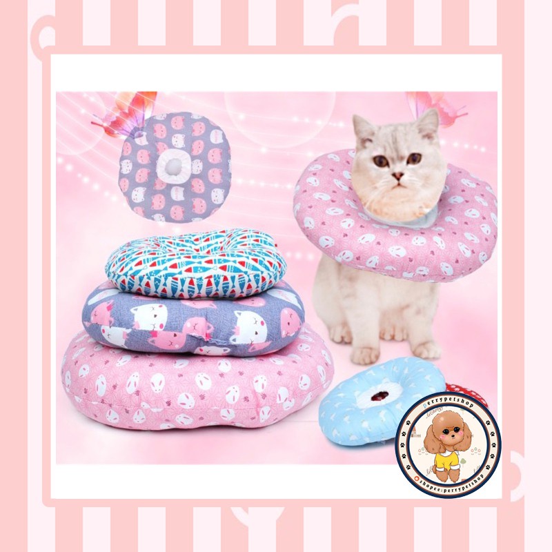 Pet Cone Bentuk Bantal Collar Untuk Anjing dan Kucing