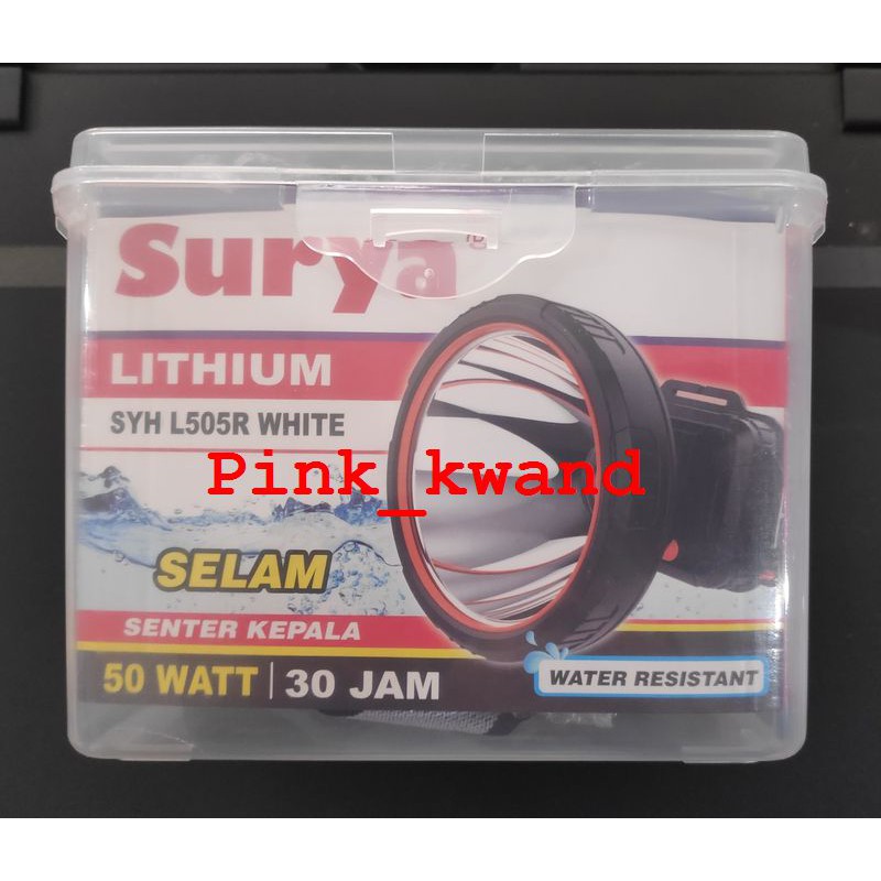 Senter kepala surya 50w