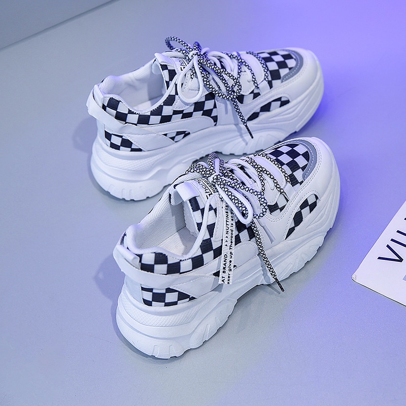 Free Box Sneakers Wanita Import Sneakers Korea Sepatu Snekers Wanita Trend AA02 -013