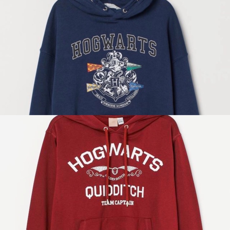Hoodie hnm H&M Hogwarts Navy/Maroon