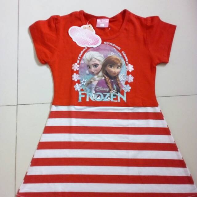 Daster anak gambar frozen