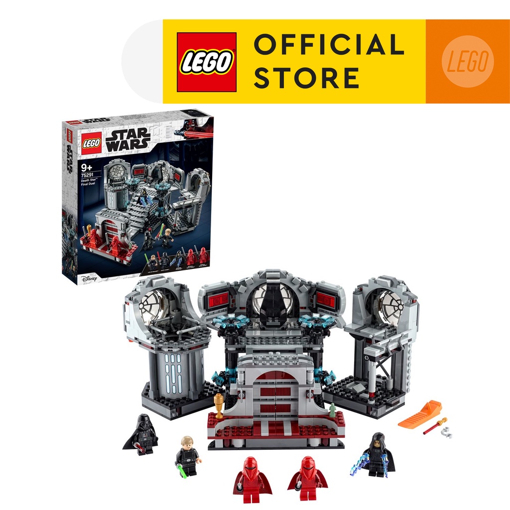 LEGO Star Wars 75291 Death Star Final Duel (775 Pieces) Mainan Anak Figur Tema Duel (9 Tahun +)