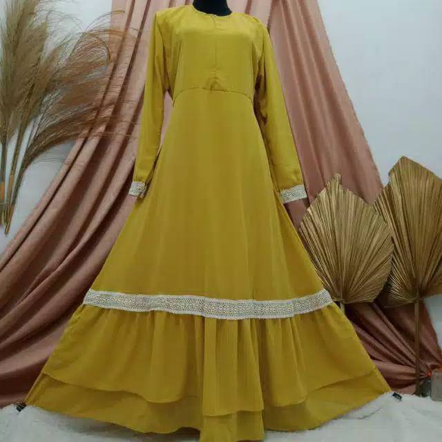 READY Gamis ceruty/ceruty susun/gamis canda/ceruty renda