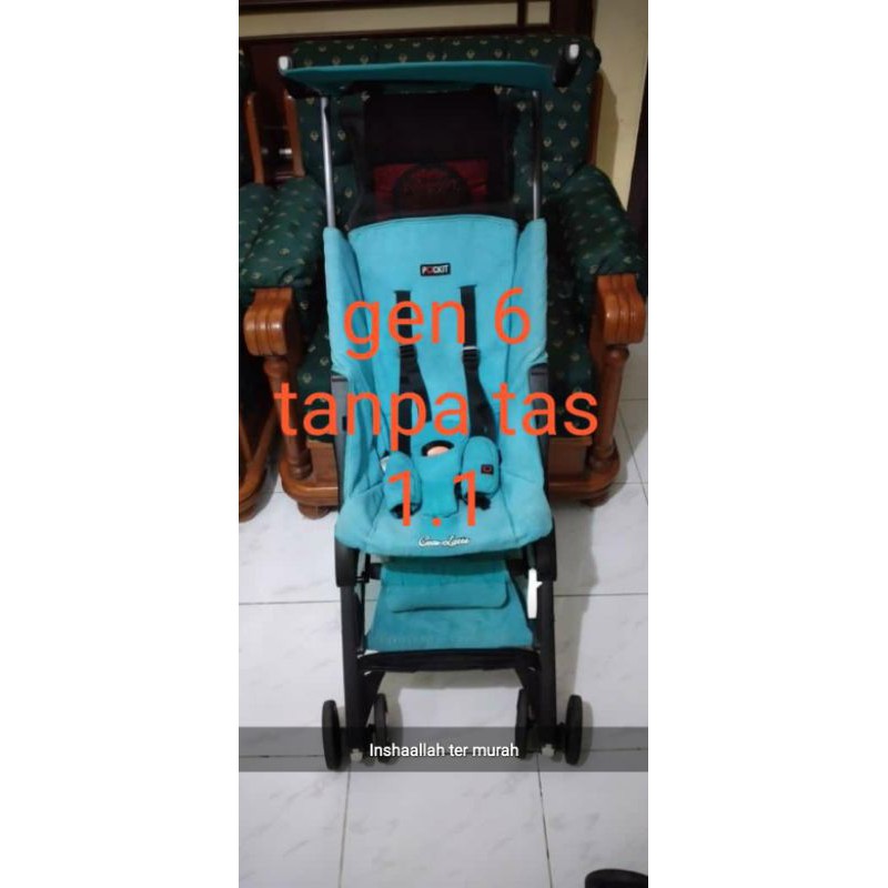 stroller pockit gen 6 tosca