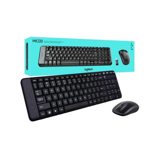 Keyboard plus Mouse Logitech MK220 Wireless