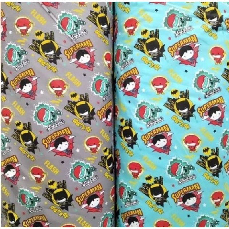 kain meteran murah sprei disperse/micro superhero