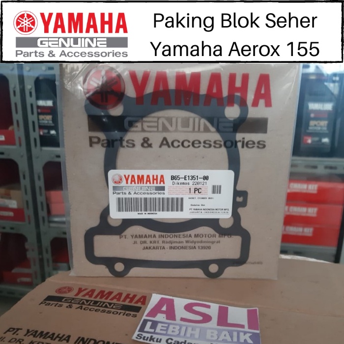 Paking Blok Seher Piston Yamaha Aerox 155 Original Yamaha Genuine Part