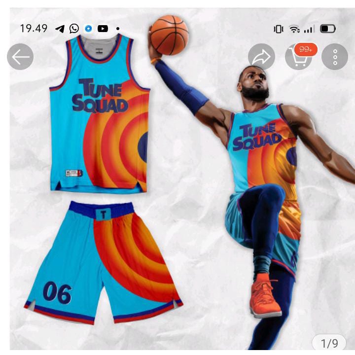 JERSEY BASKET ANAK TUNE SQUAD