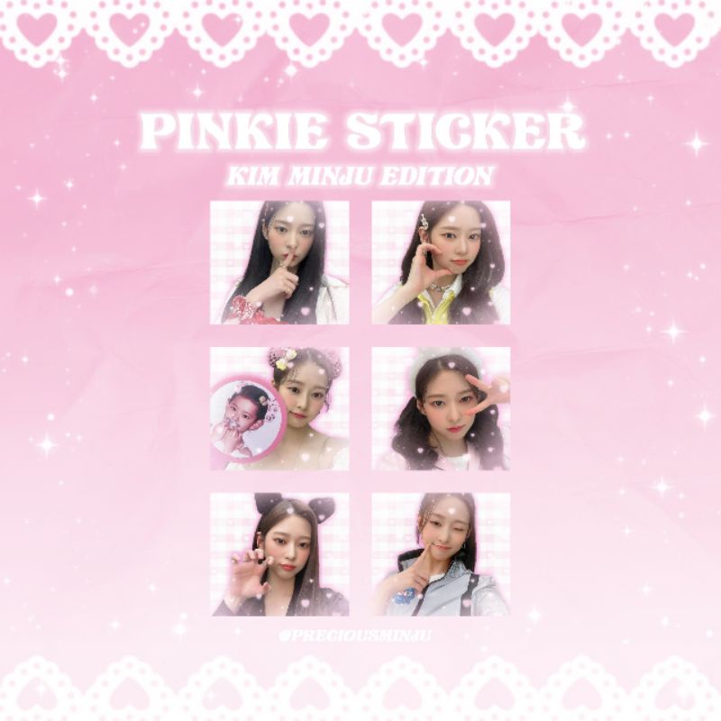 PINKIE STICKER MINJU SELLKOR