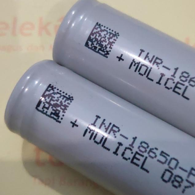 ☉ MOLICEL P26A 18650 Li-ion 3.6v 2600mAh Flat Top Original 087-2KB25-09 ♗