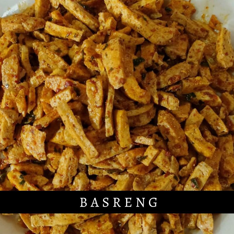 

(100 Gram) BASRENG BUMBU REMPAH Pedas & Original