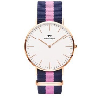 &lt;READY STOCK&gt; GENEVA JAM TANGAN WANITA CANVAS KOREA FASHION JAM TANGAN MURAH WATCH WOMEN WATCH C05