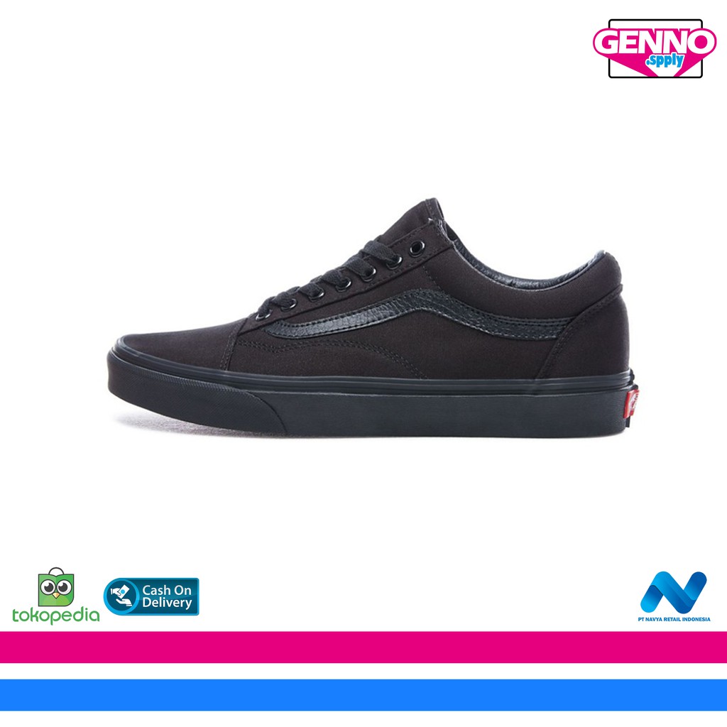 VANS OLDSKOOL FULL BLACK (RESMI PT. NAVYA)