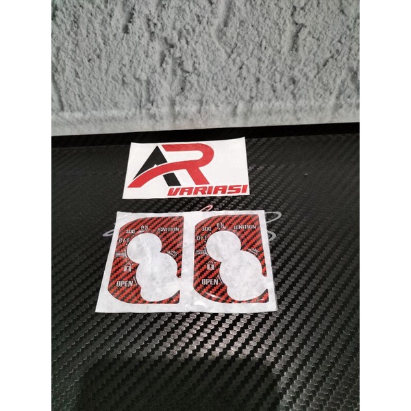EMBLEM KUNCI KONTAK MOTOR SCOOPY BEAT VARIO TIMBUL
