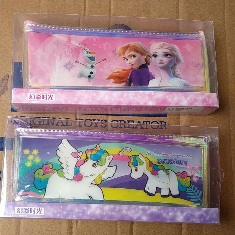 

Kostak Pencil Unicorn dan Frozen Beling-beling LED