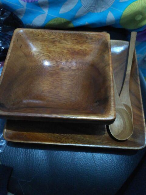 Mangkok Kayu Persegi Oesing Craft